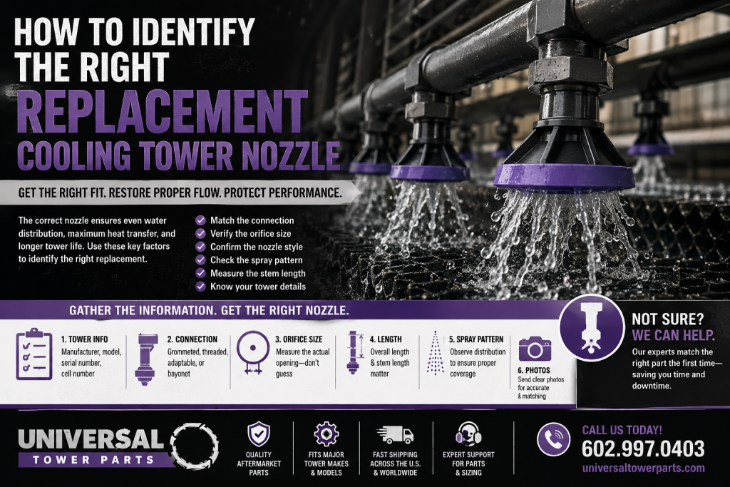 How To Identify A Replacement Cooling Tower Nozzle